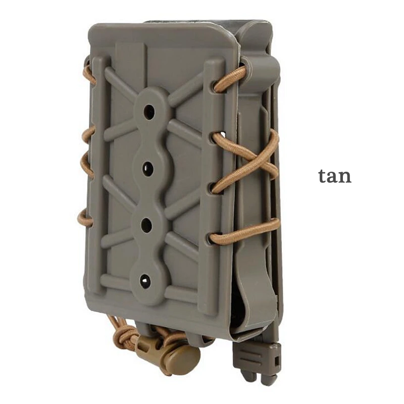 Funda portamunición táctica MOLLE rápida para cargadores 5,56 y 7,62 - imagen 3