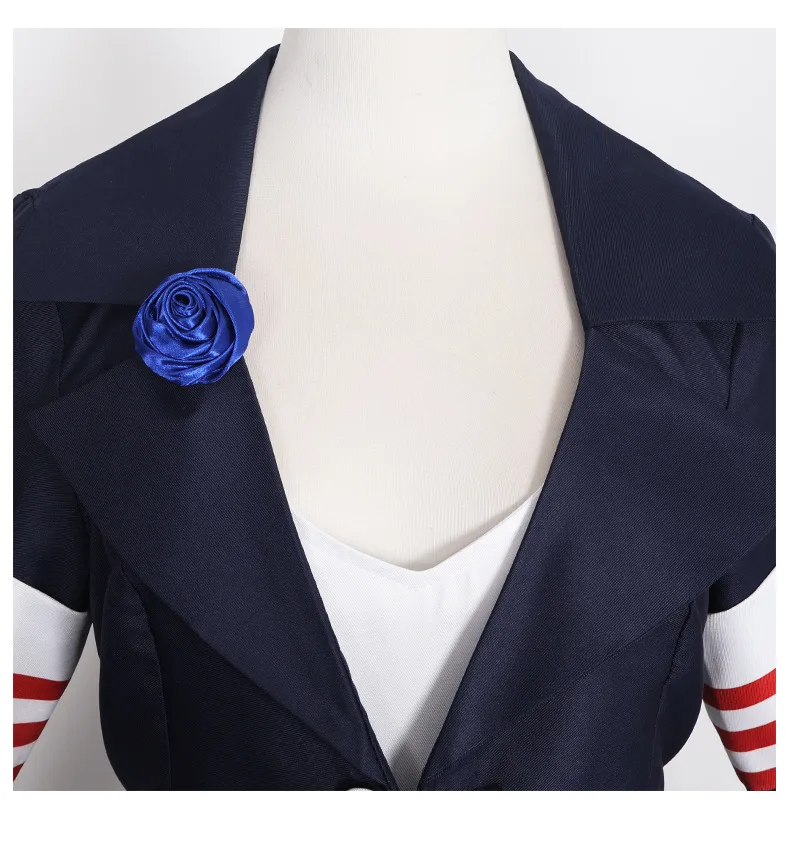 Новинка 2025, аниме, синий архив, Azur Lane Yorktown, карнавальный костюм, женский персонаж, наряд для ролевых игр на Хэллоуин