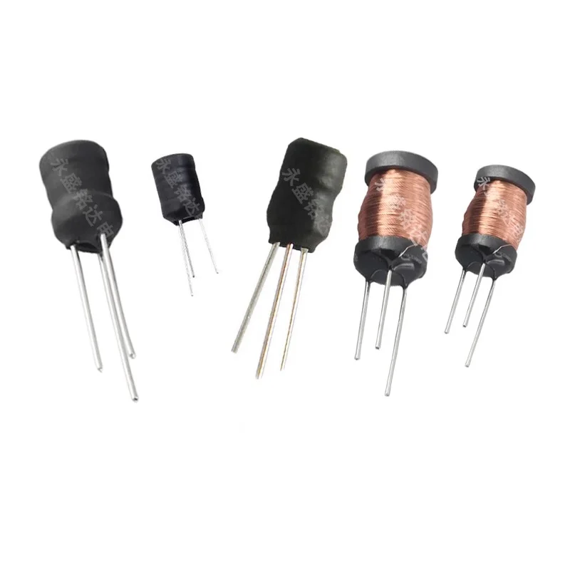 9*12 1.6MH+54MH 10MH+68MH 3 Pin H Inductors Tripod Inductance 3W