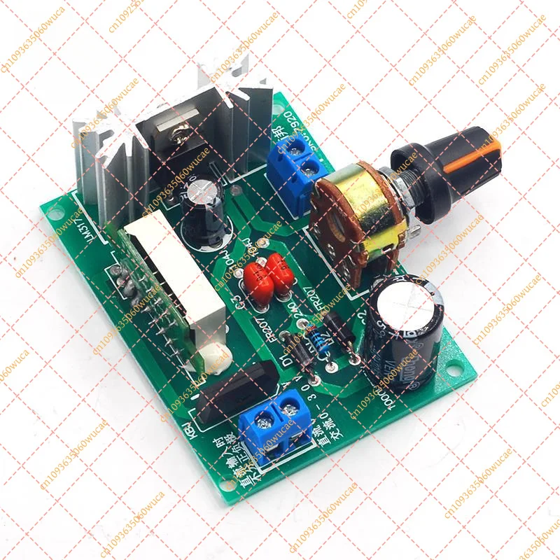 LM317 2A Power Voltage Regulation Module, Adjustable Voltage Stabilizer Board
