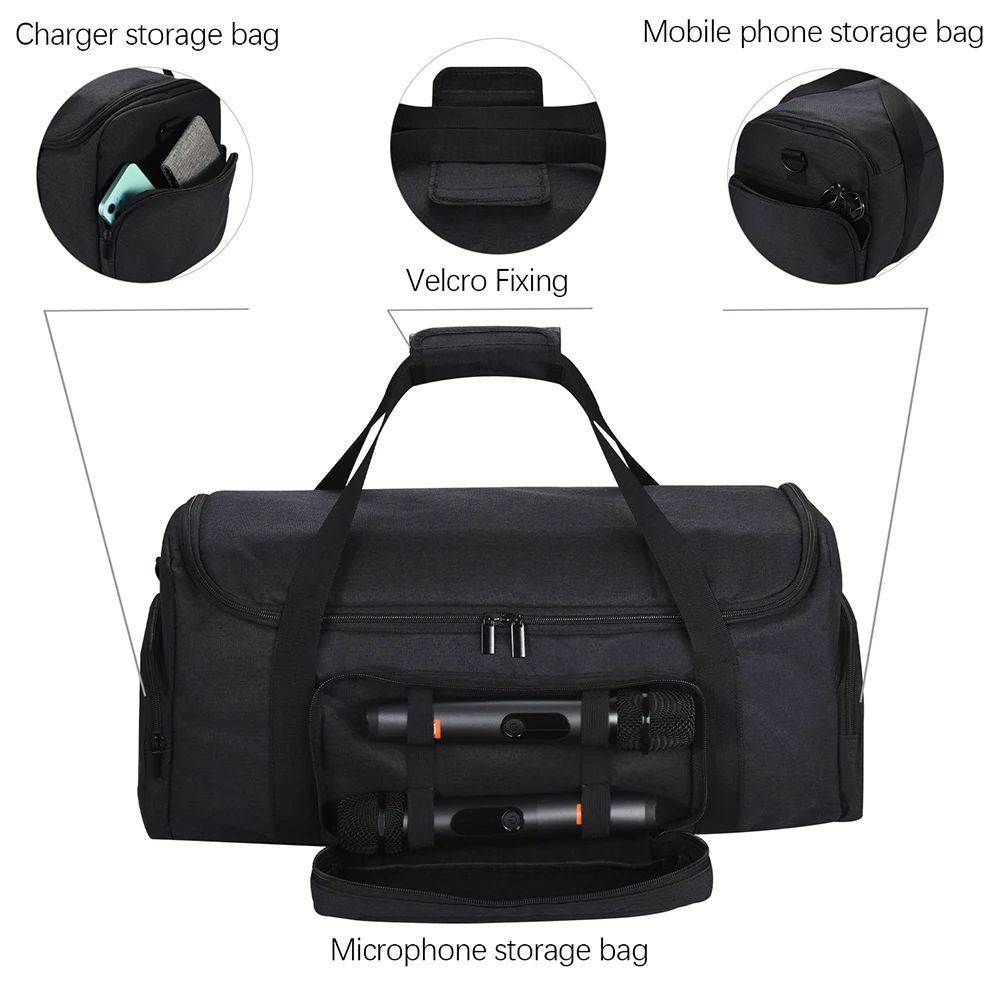 Custodia da trasporto portatile Accessori per altoparlanti wireless Custodia multifunzionale per JBL Partybox On The Go Compatibile con Bluetooth