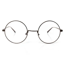 Anime Glasses Cosplay Accessories Danganronpa Toko Fukawa Cosplay Glasses Large Wire-rimmed Round Glasses Men Women Eyewear Gift