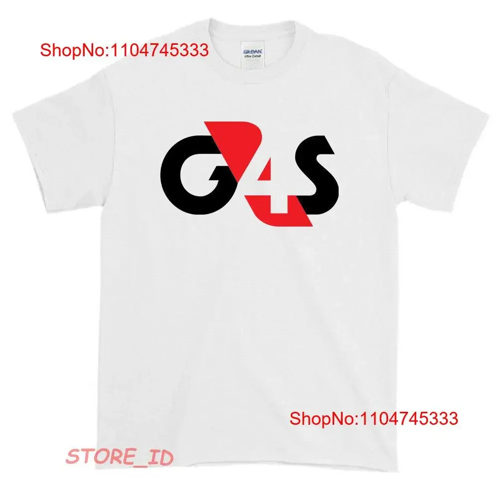 Nueva camiseta G4S Security Company Logo americano divertido talla S XXL vintage lavado Top para uso diario estirado suave
