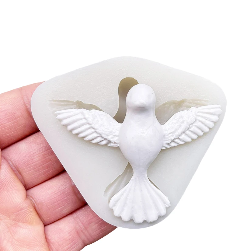 Dove Silicone Mold Sugarcraft Cupcake Baking Mold Fondant Cake Decorating Tools