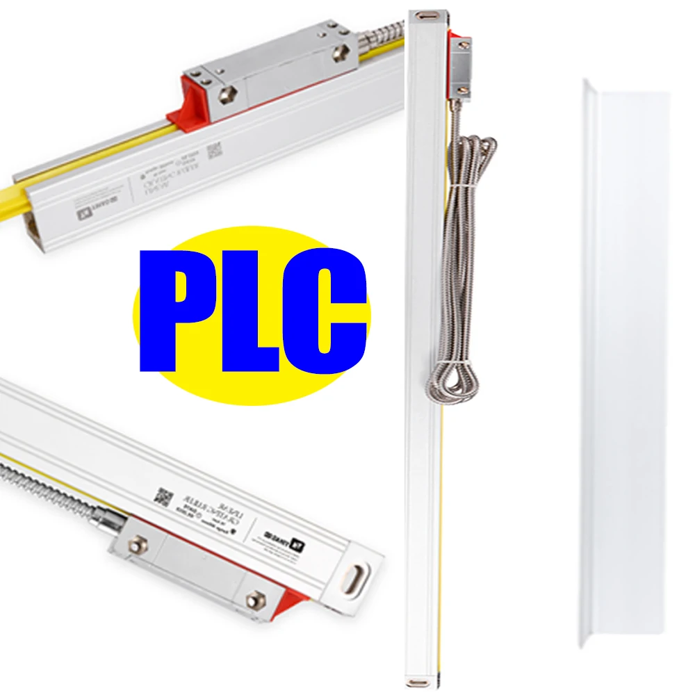 

PLC Linear Optical Ruler 5U 0.005MM 24V Linear Scale Dimensions 50 100 150 200 250 300 400 450 500MM Stroke Length