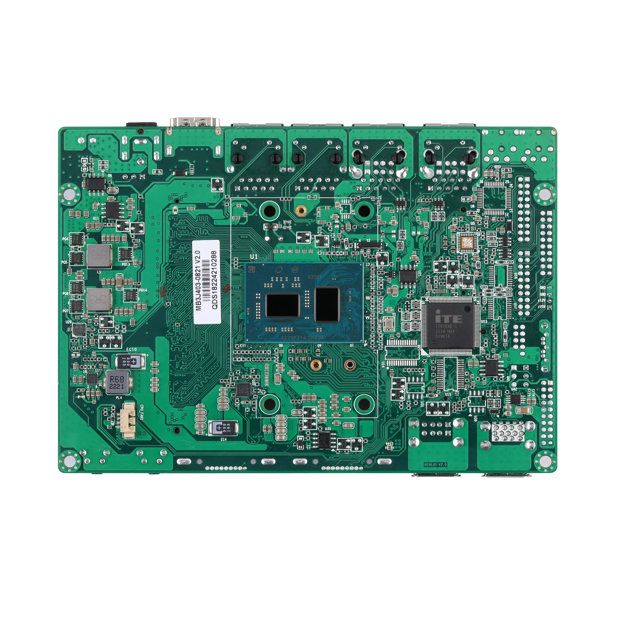 Imagem -03 - Qotom-mini Itx Motherboard com Adaptador de Alimentação Lan 7*24 Horas Mb3j4030821