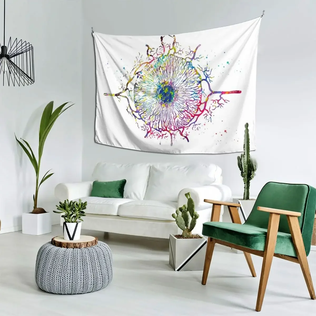 Iris, Human Eye Tapestry Decorative Paintings Decoration Bedroom Japanese Room Decor Room Decor Aesthetic Tapestry