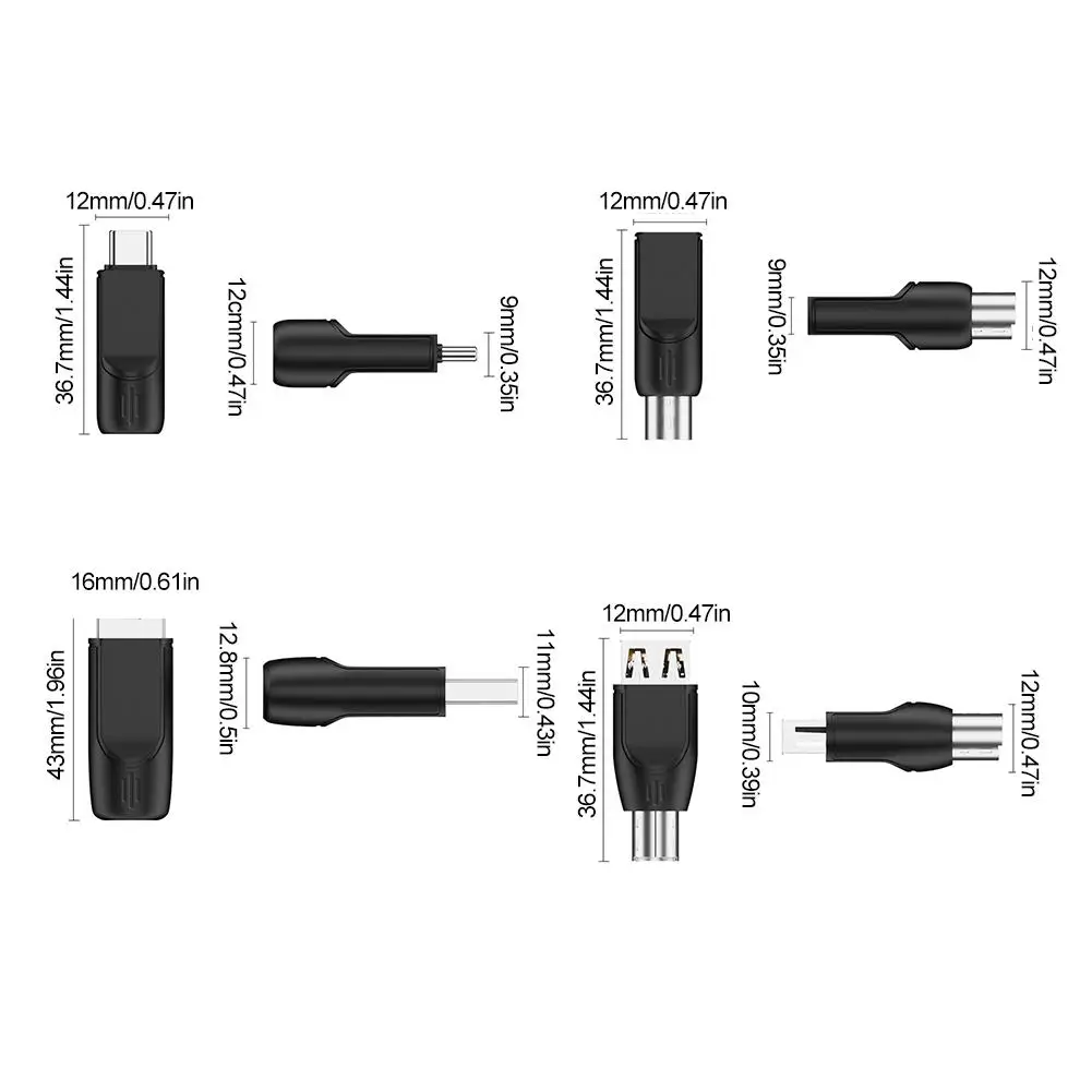 USB To For PS2 Converter Keyboard Mouse Circular Hole 6-pin Adapter USB Female To For PS2 Male Type-c To For PS2 Female
