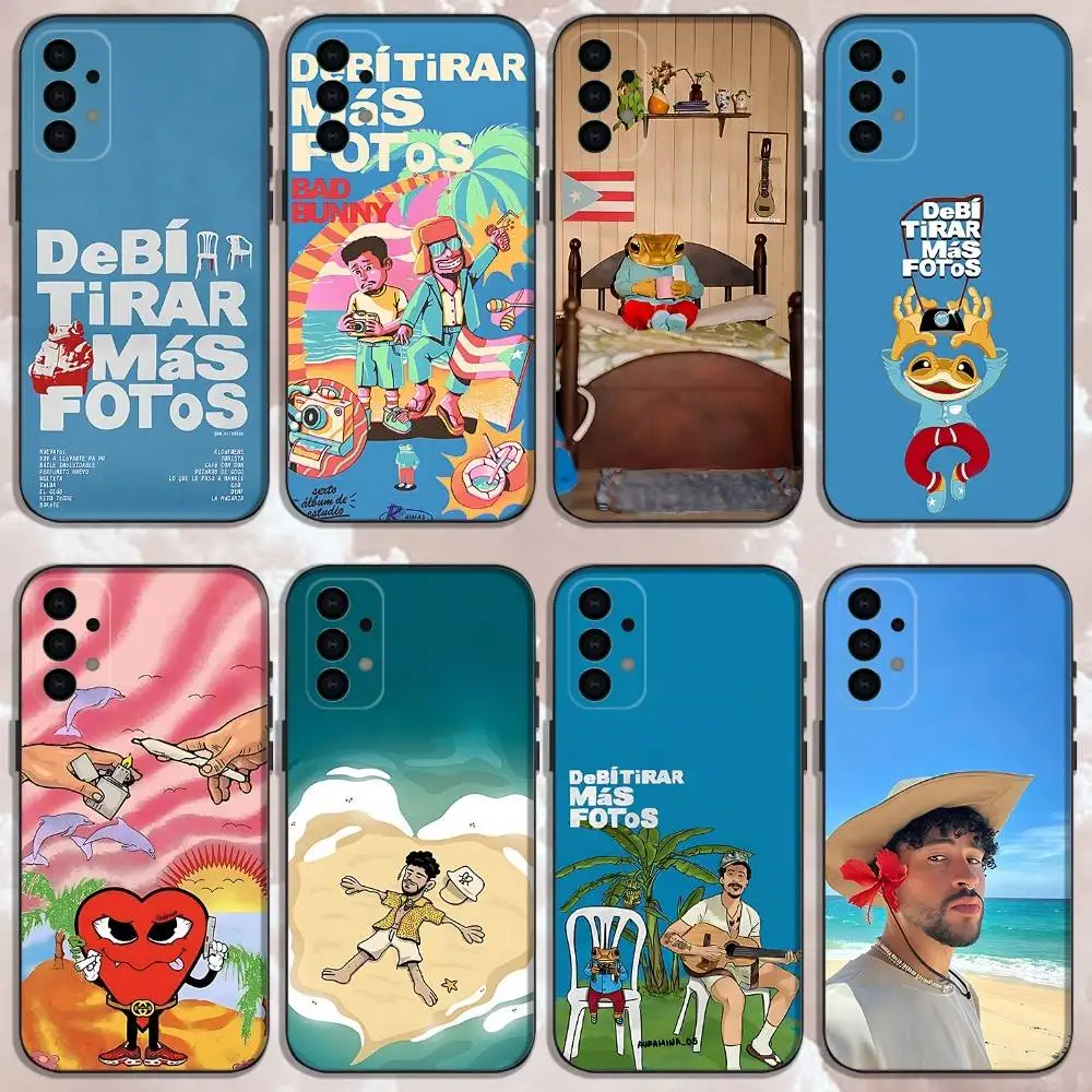 

DTMF B-Bad-BunnyS singer Phone Case For Samsung S25,S24,S21,S22,S23,S30,Ultra,S20,Plus,Fe,Lite,Note,10,9,5G Black Cover