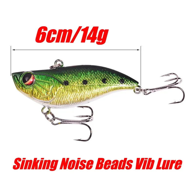 Vib Señuelo Hundido Wobbler para Lucio