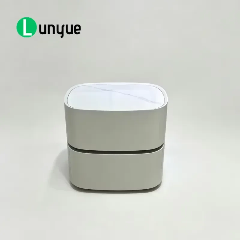 Wooden Bedside Table with 2 Drawers Durable Modern Nightstand for Bedroom Storage Furniture High Quality Home Decor