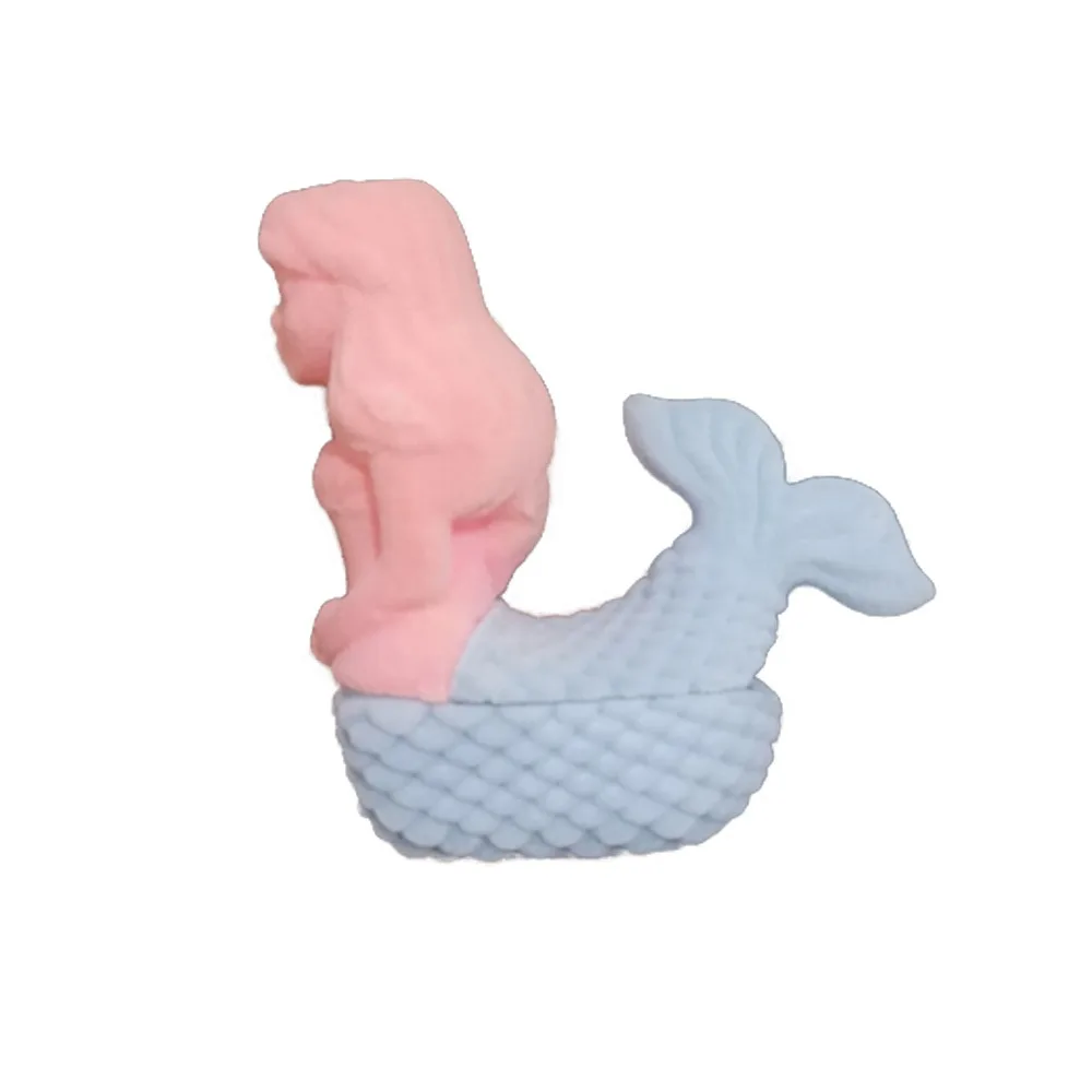 

Portable Velvet Creative Ring Case Turtle Mermaid Ring Display Box Swan Bracelet Necklace Earrings Trinket Case Women
