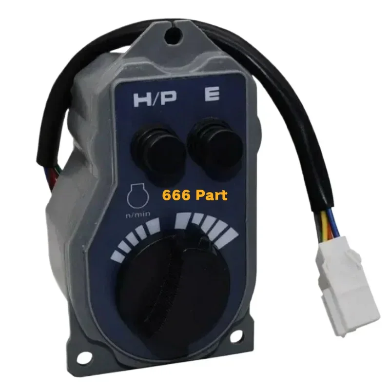 4341545 Fuel Dial Throttle Knob Controller Switch Button for Hitachi EX120-5 EX200-5 EX220-5 EX300-5 Excavator Parts