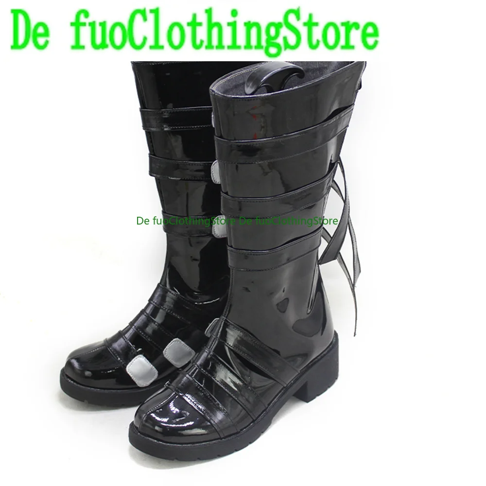 

Defuo Arknights Vigna Cosplay Shoes Boots Game Anime Halloween Christmas Shoes Store