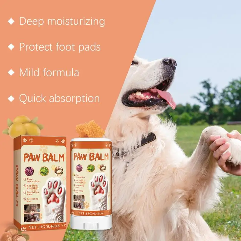 Dog Paw Allergy Relief Dog Skin Soother Dog Paw Healing Balm Dog Paw Protector Dogs Paw Lotion Dog Natural Skin Soother For Cats