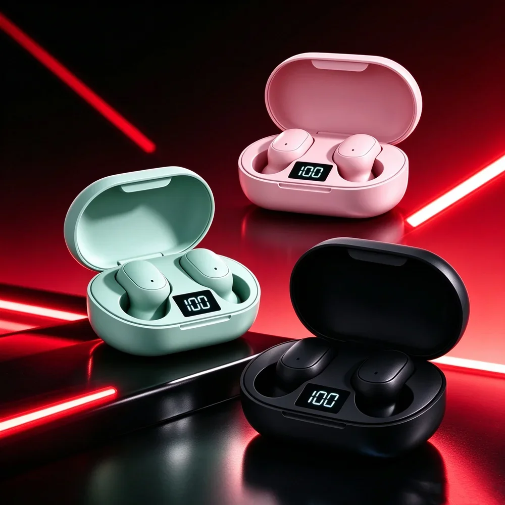 TWS Wireless Earphones Fone Bluetooth Headphones Create Immersive Vocal Performance Compact Case Reliable Signal for Commuting