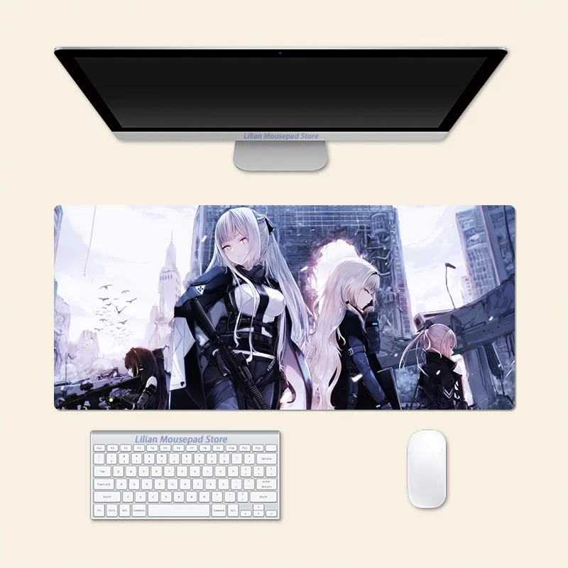 

Sexy AK-12 Girls' Frontline Anime Large Mouse Pad Office Mousepad Creative Game Desk Mat Gift