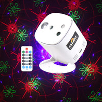 ESHINY RG/RGB Laser 64/Stars/96 Patterns DJ Disco Light Party Projector LED Bar Dance Room Stage Effect Mini Lamp USB Z9N7