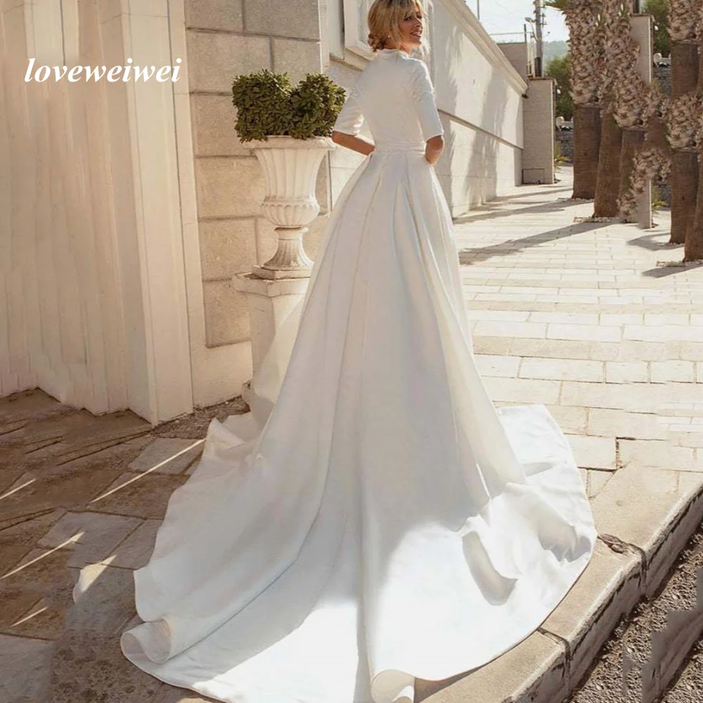 Gorgeous A Line Wedding Dress  Tulle With Jacket Bride Gowns V Neck Tank New Arrival Elegant Vestidos De Novia For Bride
