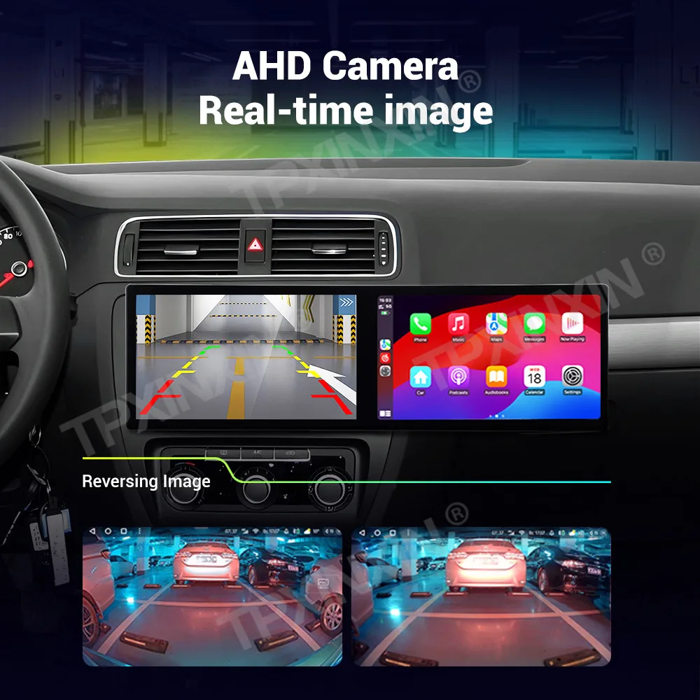 راديو السيارة بشاشة تعمل باللمس لسيارة فولكس فاجن ساجيتار 2011-2015 أندرويد نظام تحديد المواقع للسيارات الوسائط المتعددة راديو تلقائي وحدة استقبال ستيريو