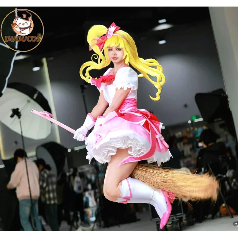 

DUDU SR Pretty Cure Asahina Mirai Cosplay Costume Set Anime Full Set Asahina Mirai Cosplay Dress Outfit Uniform Prop Suits