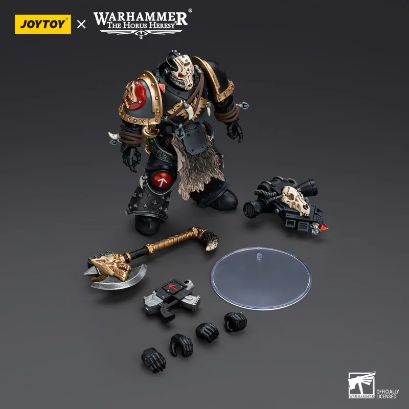 Figura de Ação Joytoy Warhammer, Space Wolves, Leman Russ, Primay da VI Legião, Pacote Deathsworn, Modelo 5, 40k, 1:18, Spot Goods