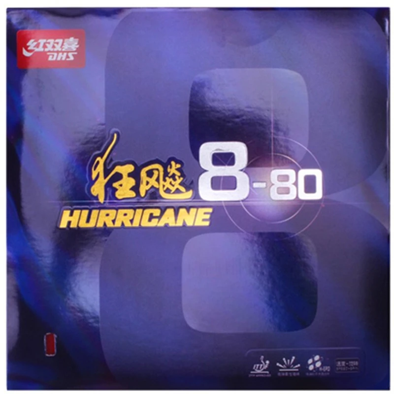 

DHS Original Hurricane8-80 Hurricane 8-80 Pips-In H8-80 Table Tennis Rubber Ping Pong Tenis De Mesa Hurricane-8-80