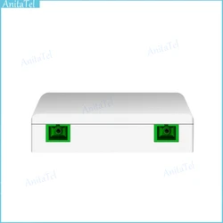 10pcs/lot Fiber Panel Box FTTH fiber panel fiber optical terminal junction box 86 information panels 86 Desktop Box High Quality