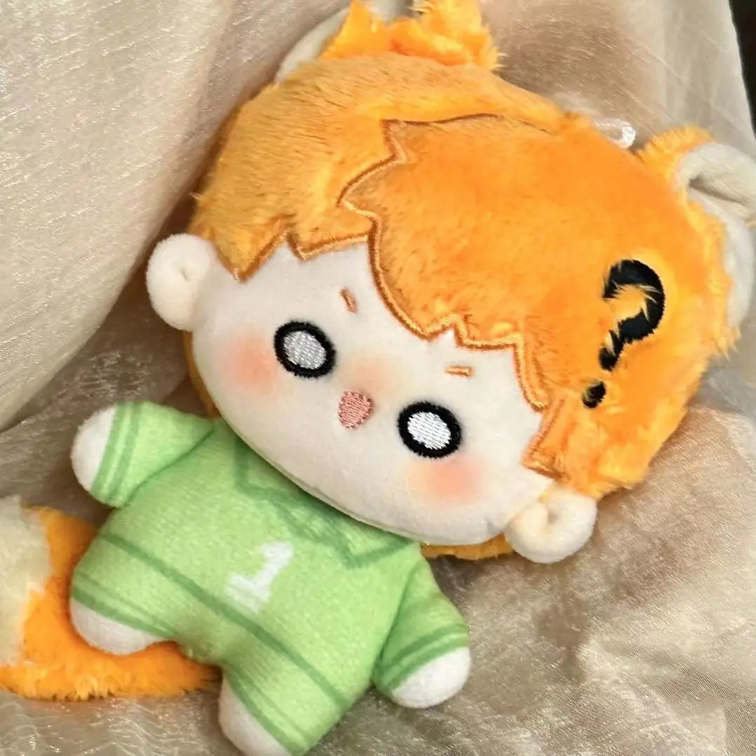 

Anime Game Haikyuu!! Shoyo Hinata Property Cosplay Decorate Cute Cotton Plush Printed Figure Doll 10CM Xmas Gift Cartoon Presell