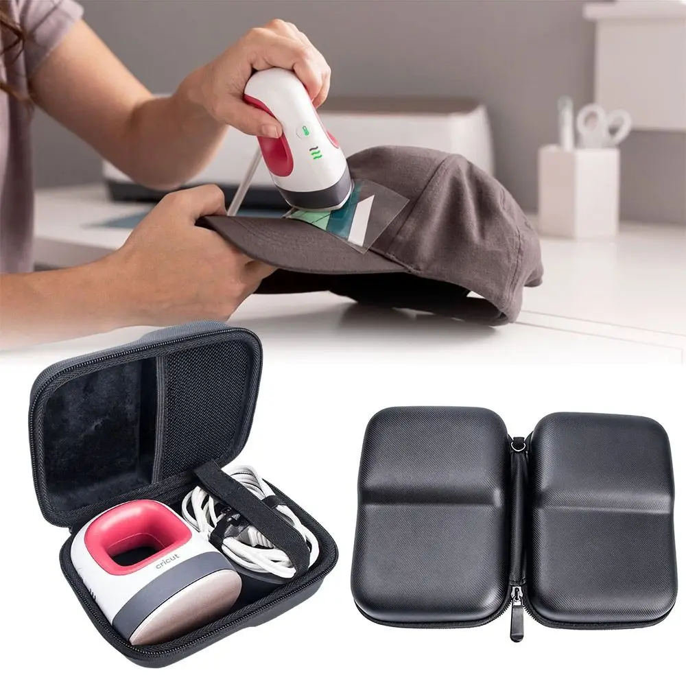 Portable Travel Hard Case Shockproof Waterproof Heat Press Bag Durable Protective Case for Cricut Easy Press