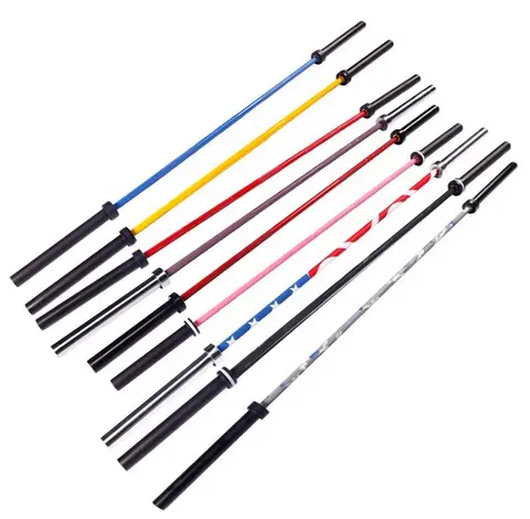 Factory Direct Supply Fitness Equipment Training Competition Gym Power Weight Lifting 10kg 15kg 20kg Regular Barbell Bar