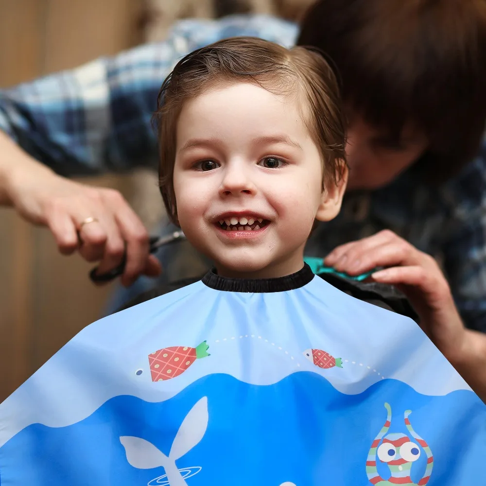 ימית ילדים בעלי חיים תסרוקות קריקטורה שכמייה מספרה מקצועית גלישת ילדים מספרה צביעה חמודה עמיד למים