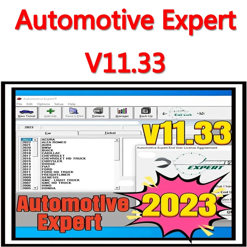 2014 Newest Automotive Expert V11.33 Management Software+ TIME unexpire patch with Crack for unlimited install with install vide