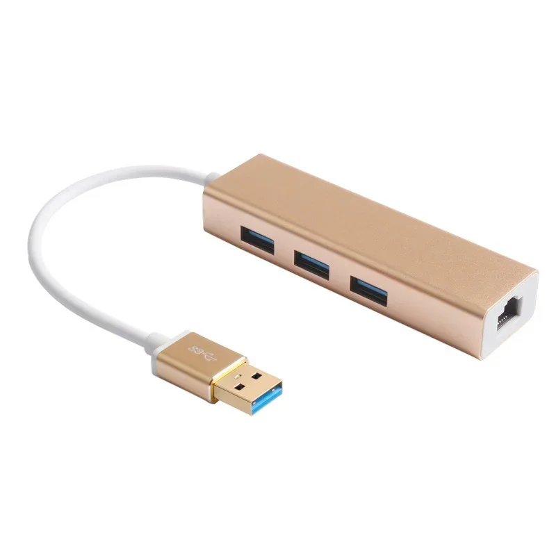 Type-C To Gigabit Ethernet RJ45 LAN Network Card Adapter USB 3.0 3.1 Hub Network Adapter for MacBook Windows 7/8/10