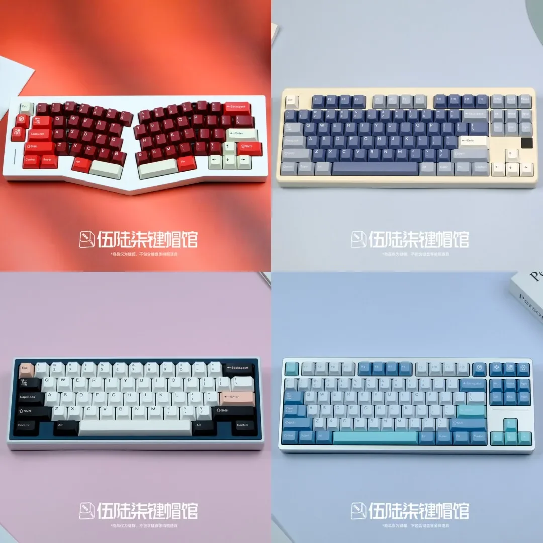 177 keys PBT Keycap Cherry profile Doubleshot Alice 68 84 80 980 108 layouts