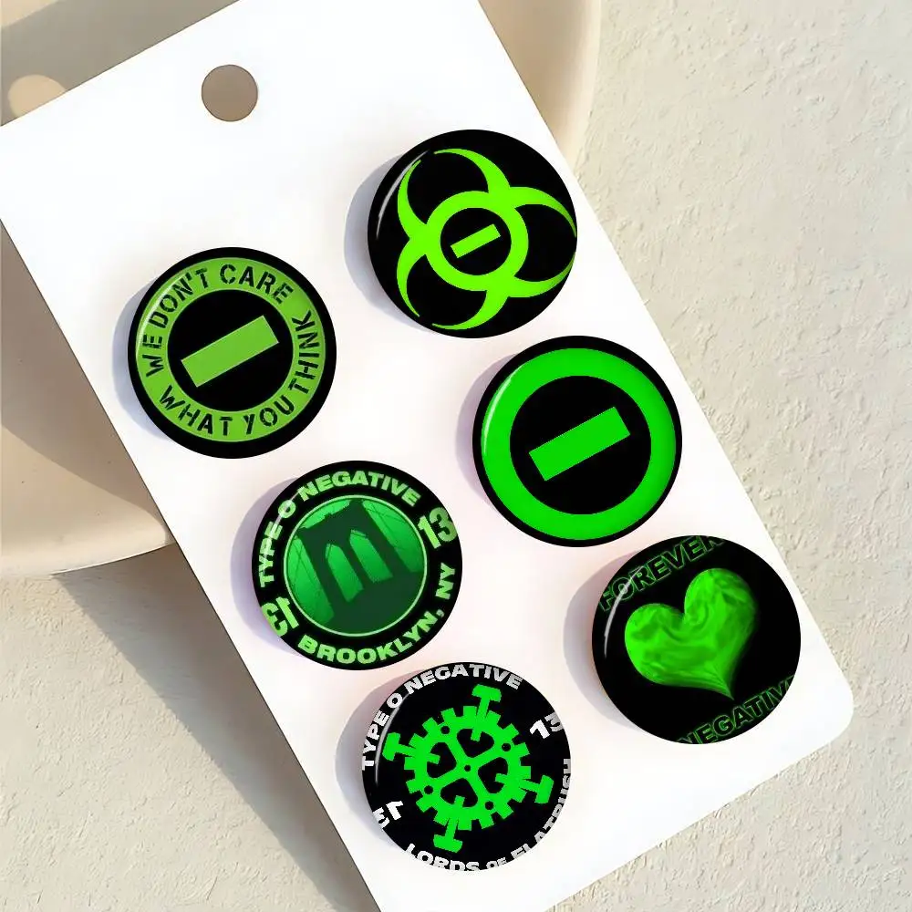 Band O Type Negative CD  Handmade Brooch Cartoon Cosplay Badge On Backpack Jewelry Accessories Gifts