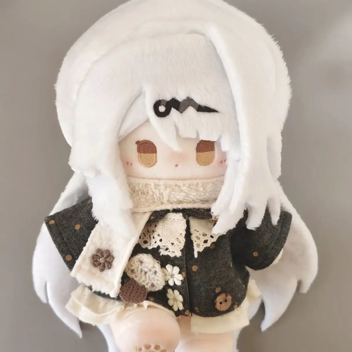 Game Zenless Zone Zero Yixuan 20cm Cotton Doll Body With Skeleton Cute Anime Cosplay Dress Up Clothes Stuffed Plushies Xmas Gift