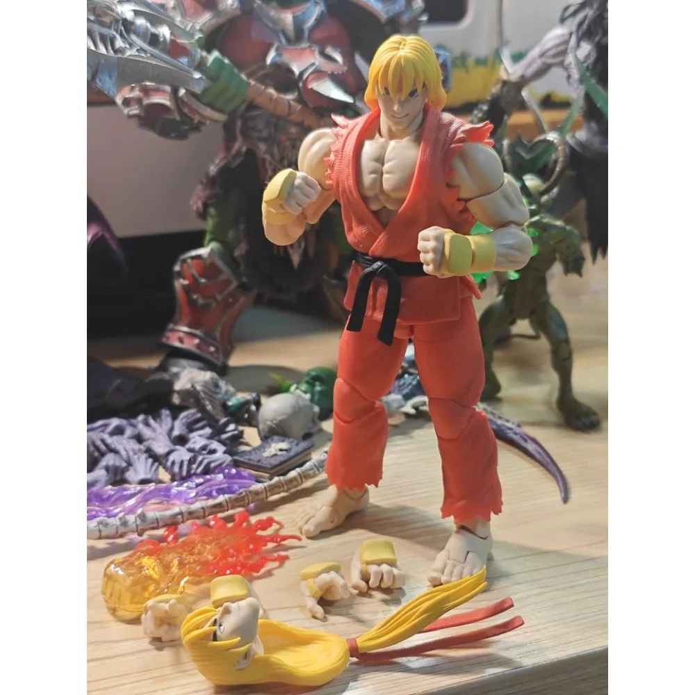 

SFSA01 Storm Arena 1/12 Soldier Ken Action Figure 1/12 Double Heads Statue Collection Model Ornament Decoration Toys Dolls Gifts