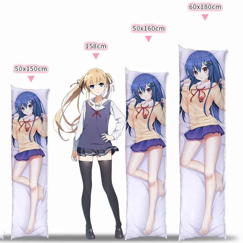 Dakimakura Anime link (wolf form) Double sided Print Life-size Body Pillow Cover