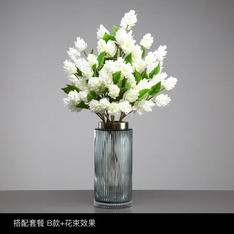 Terrarium Glas Kunst Vazen Moderne Hydrocultuur Nordic Minimalistische Luxe Vaas Decoratie Bruiloft Tafel Schokken Huishoudelijke Producten