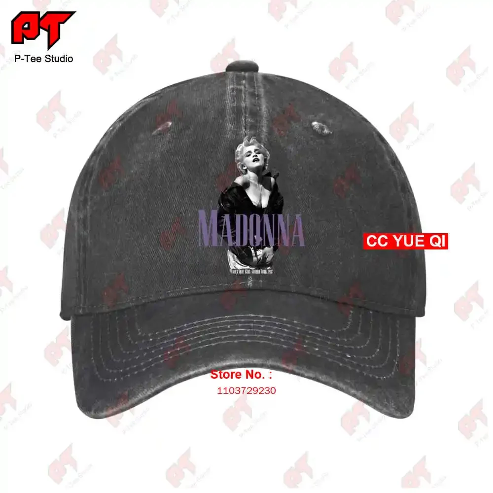 Vintage 1987 Madonna Who'S That Girl Tour Baseball Caps Truck Cap OWDH