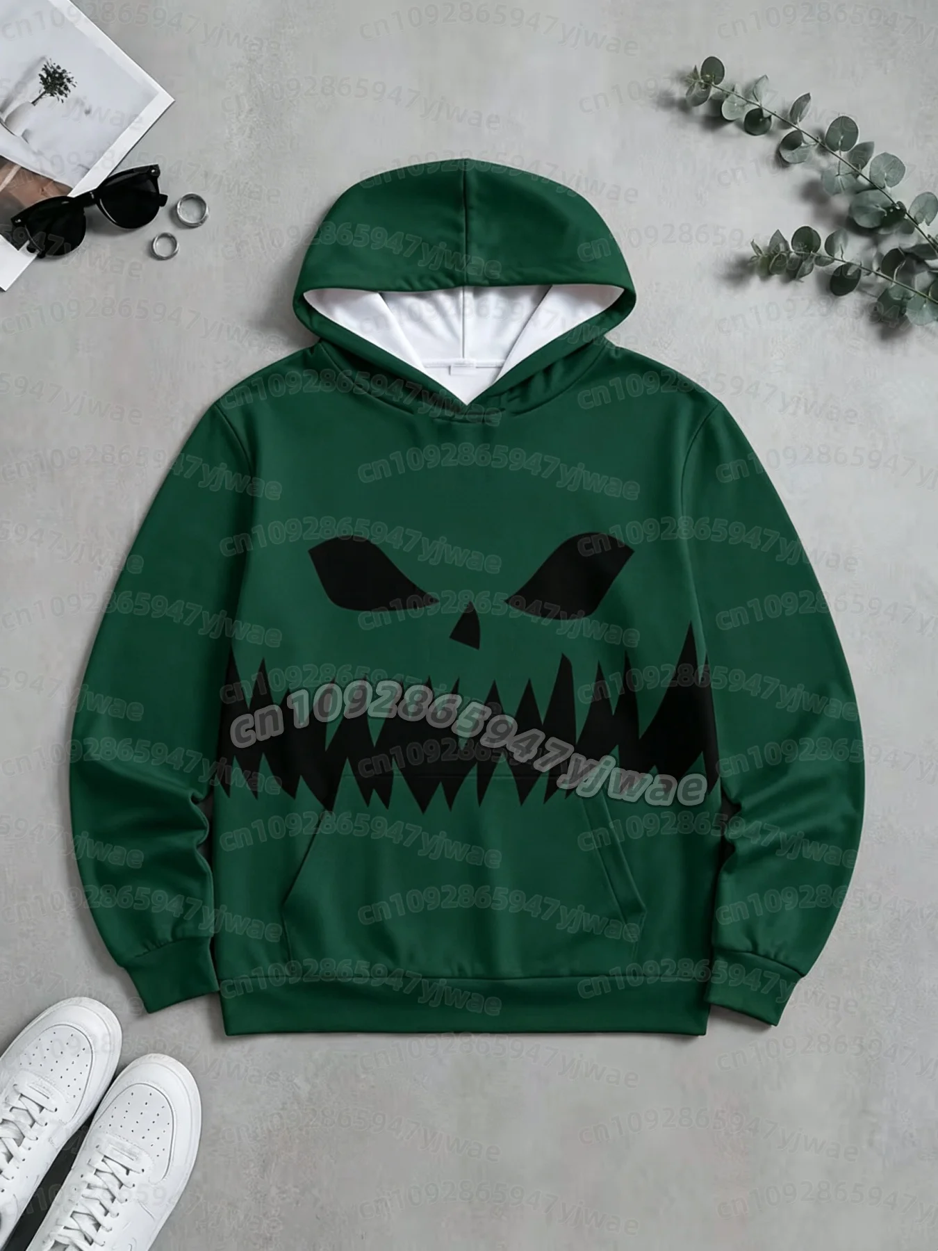 26 Winter Jungen Cosplay Halloween Kürbis Erwachsene Kinder Kapuzenpullover Unisex Sport Herren Damen Weihnachtsmann Cosplay Kinder Kapuzenpullover – Detail 8
