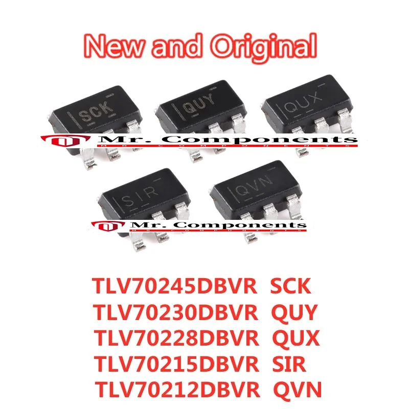 10PCS TLV70245DBVR TLV70230DBVR TLV70228DBVR TLV70215DBVR TLV70212DBVR SOT23-5 In stock