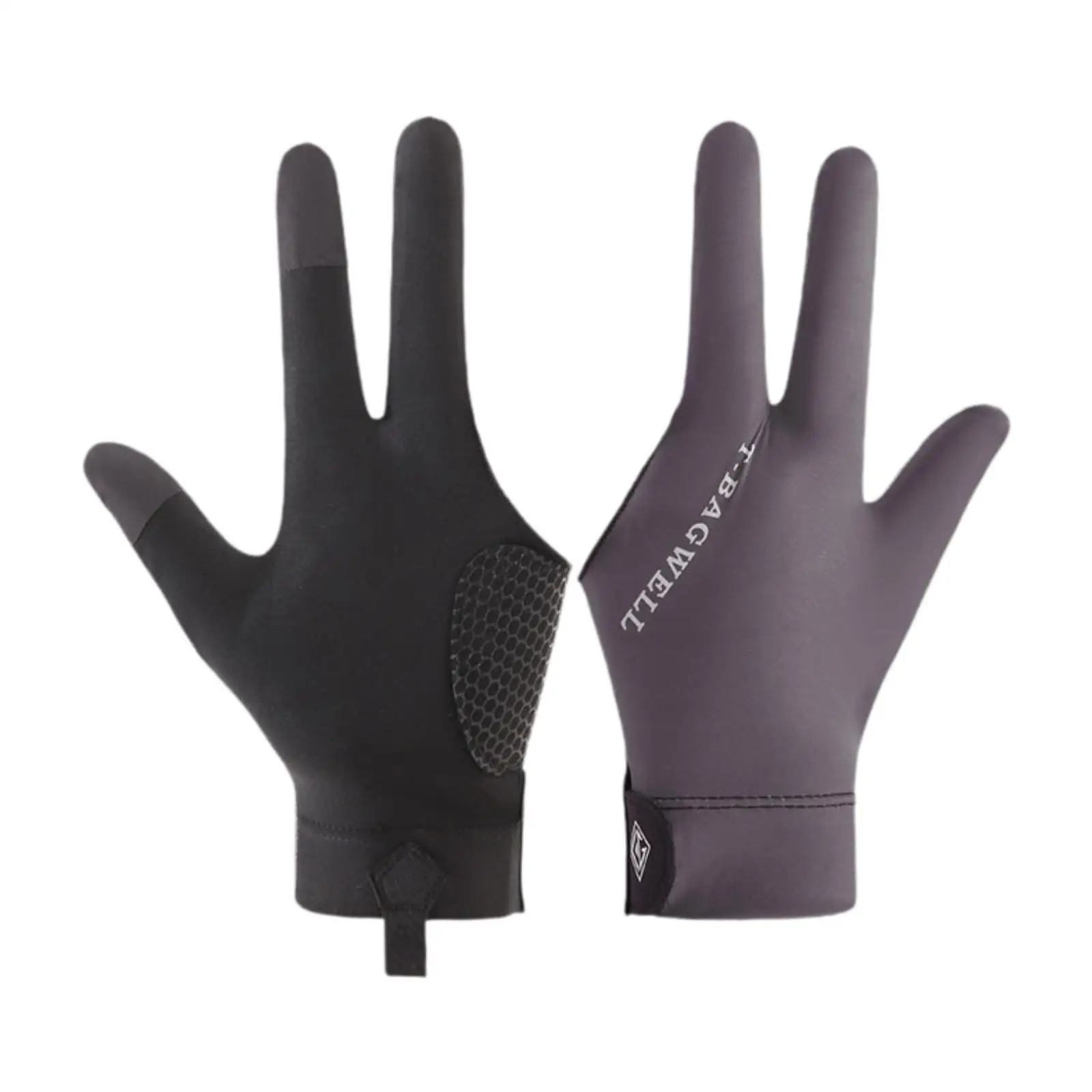 

Left Hand Billiard Gloves Adjustable Mesh Nonslip Pool Glove Cue Sports Accessories for Practice and Training