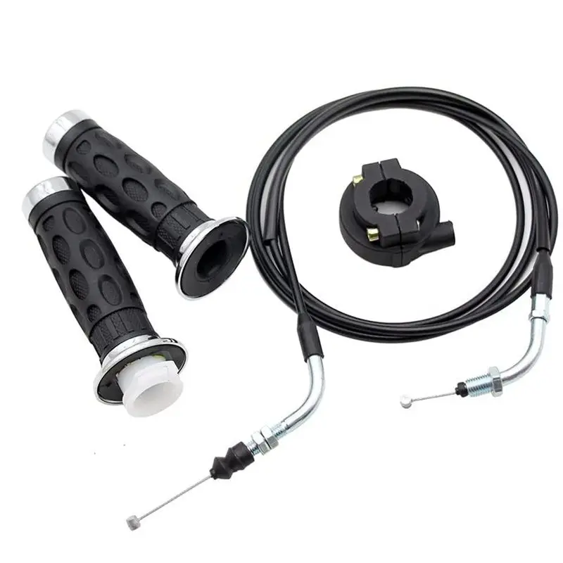 A13Z-4X Universal Throttle Twist Grip Set With 78 Inch Scooter Throttle Cable For 50Cc 80Cc 125Cc 150Cc GY6