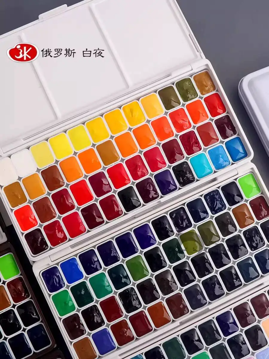 Russian White Nights Master 135 Color Full Color Packaging Basic Color Layered Precipitation Macaron Candy Color Solid