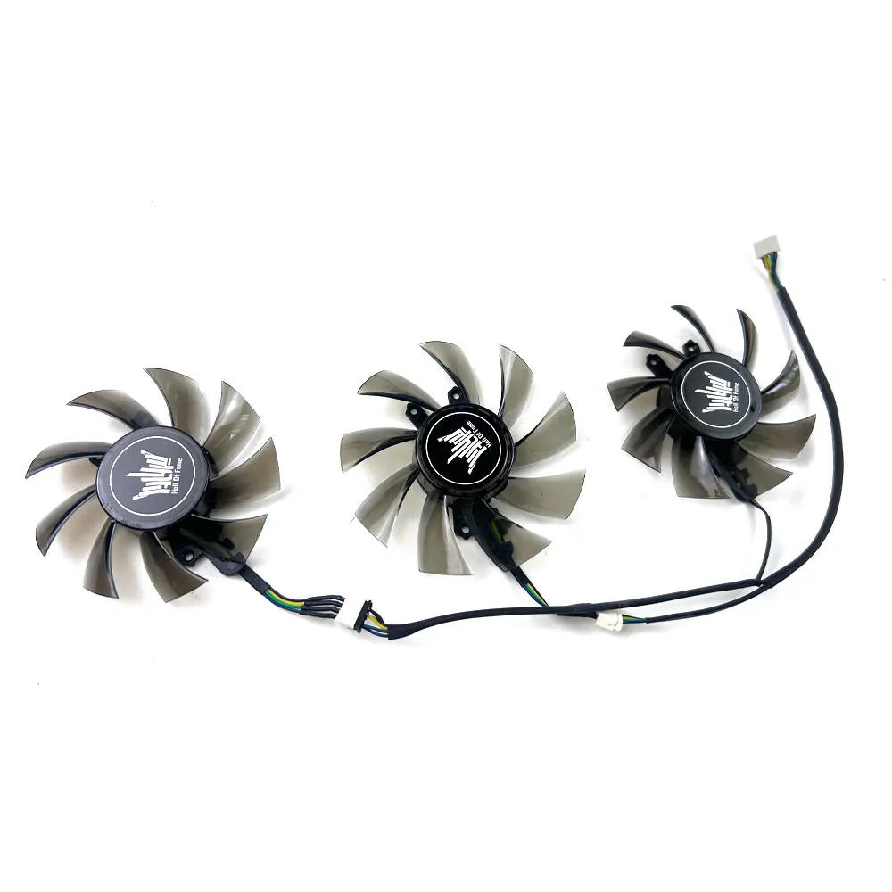 3pcs  For GALAX GeForce RTX 2080 Super HOF Classic video card fans NEW Cooling Fan 75MM 85MM 4PIN