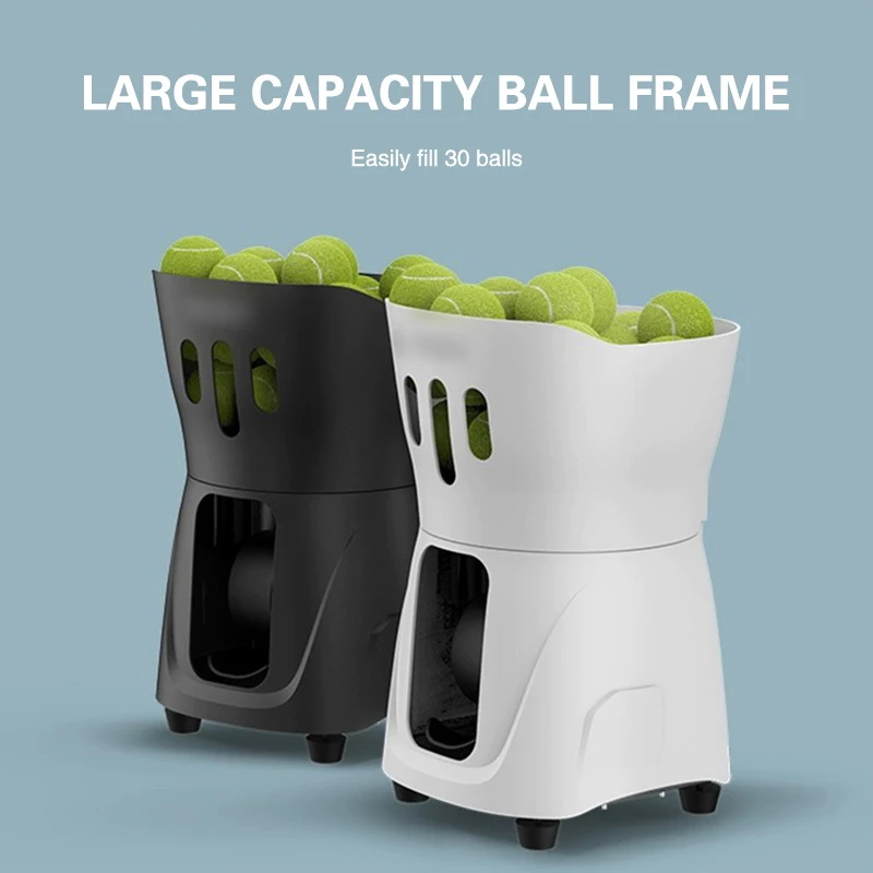 Mini Tennis Ball Throwing MachineUltra-light Indoor Ball Throwing Training Swing Accompanying TrainerTennis Ball ThrowingMachine