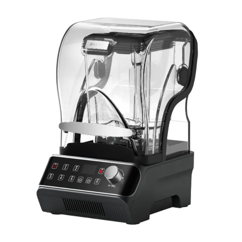 New Smoothie Maker Brushless Motor Ice Smoothie Blender Grinder High Speed Fruit Juice Milkshake Making Machine for Shop
