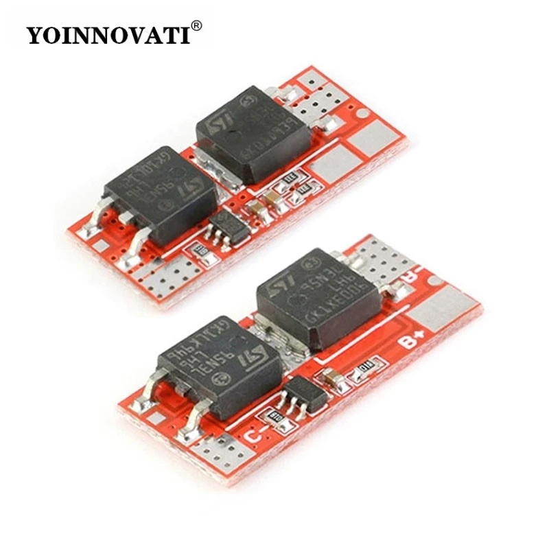 Плата защиты литиевых аккумуляторов 10А BMS 1S 4.2В 2S 8.4В PCB PCM, модуль зарядки для Li-ion/Lipo 18650, плата защиты литиевых батарей 1S 2S BMS